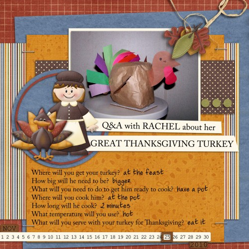Rachel's Thanksgiving Turkey