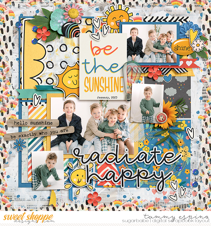 radiate happy