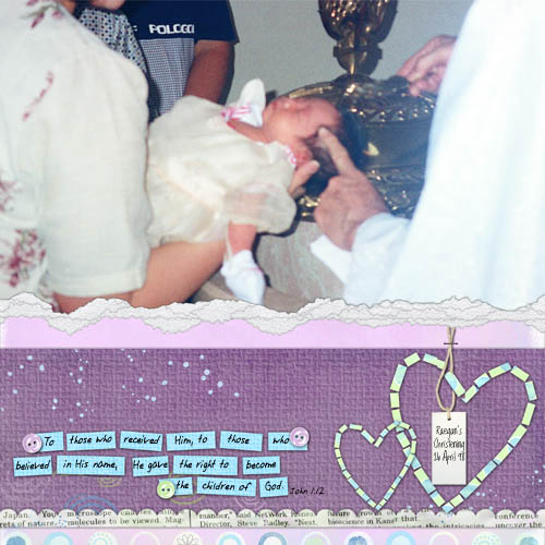 Raegan's Baptism