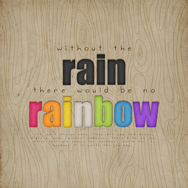 Rain for a Rainbow