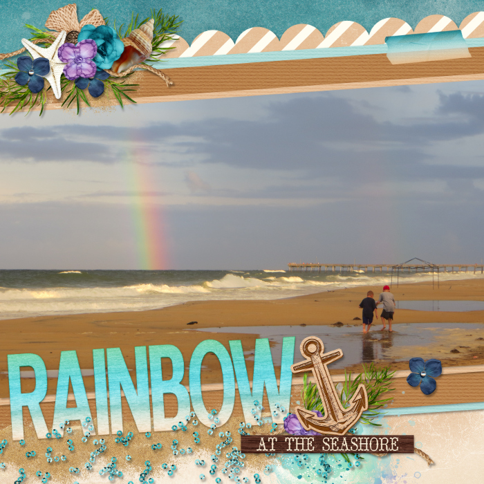Rainbow at the Seashore