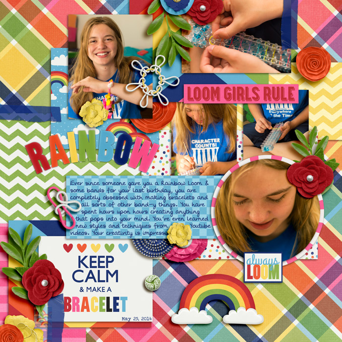 Rainbow Loom Girls