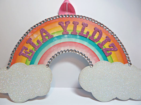 Rainbow Wallart