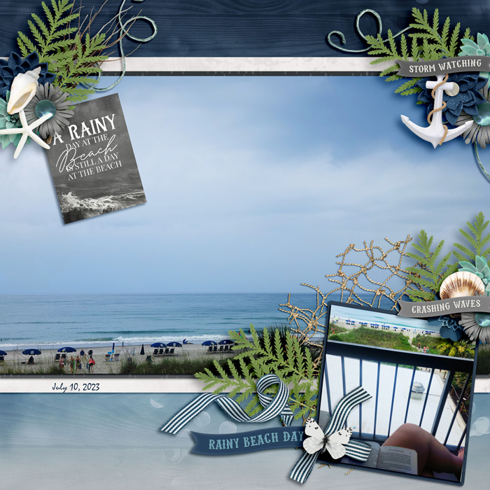 Rainy Day at the Beach 23