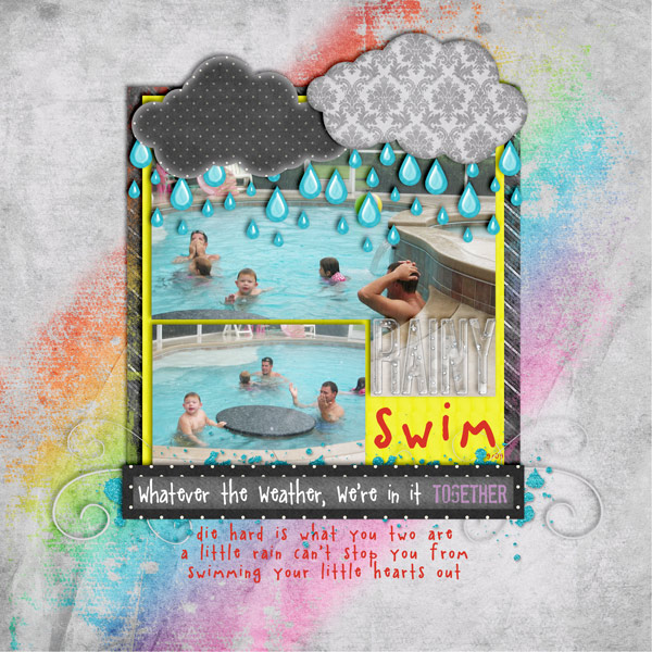 Rainy Swim