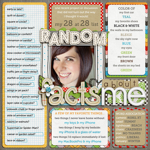 Random Facts About Me