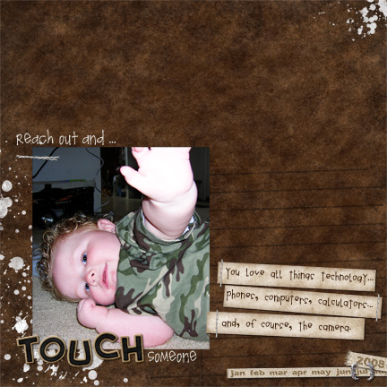 reach out and touch someone