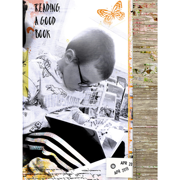 Reading a good book