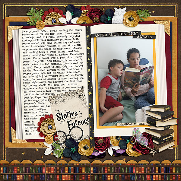 Reading Harry Potter #14 July Passport