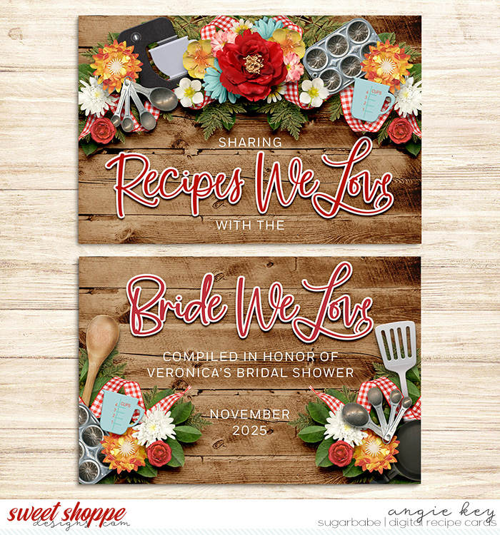 Recipe Album - Title Cards
