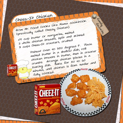 Recipe:  Cheez It Chicken