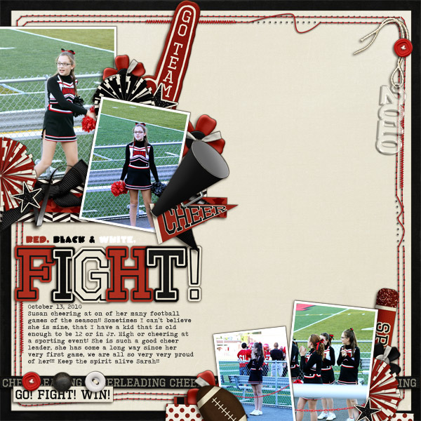 Red, Black & White, FIGHT!