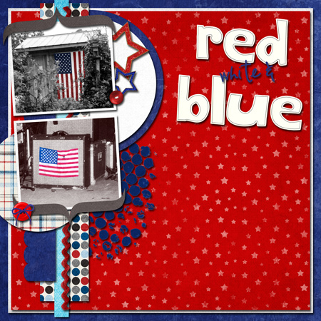 Red white and Blue