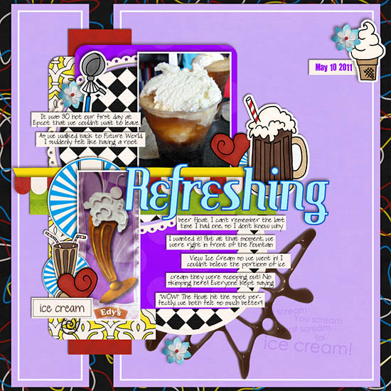 Refeshing Root Bear Float