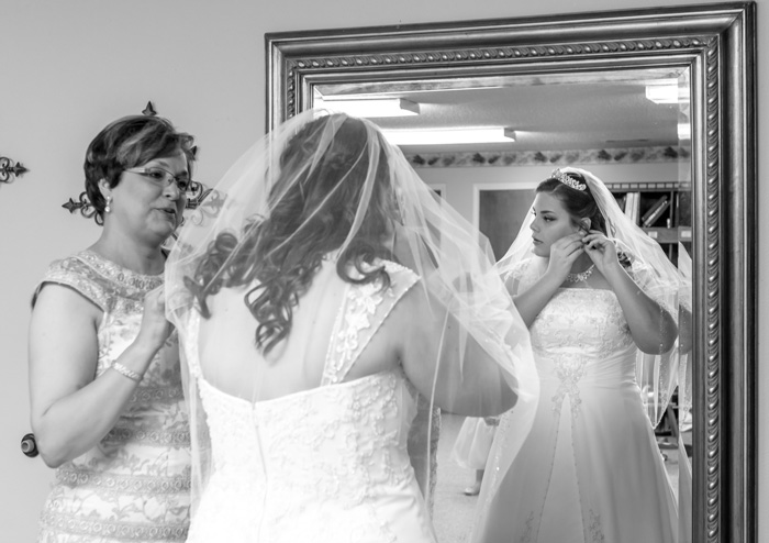 Reflection: The Bride and her Mother