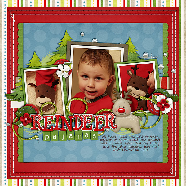 Reindeer Pajamas