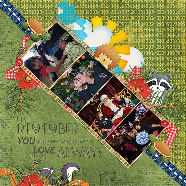 Remember You are surrounded by LOVE Always