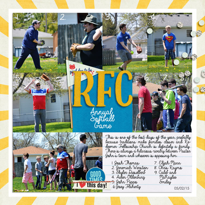RFC Annual Softball Game