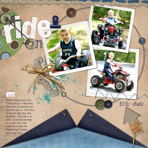 Ride On Little Dude