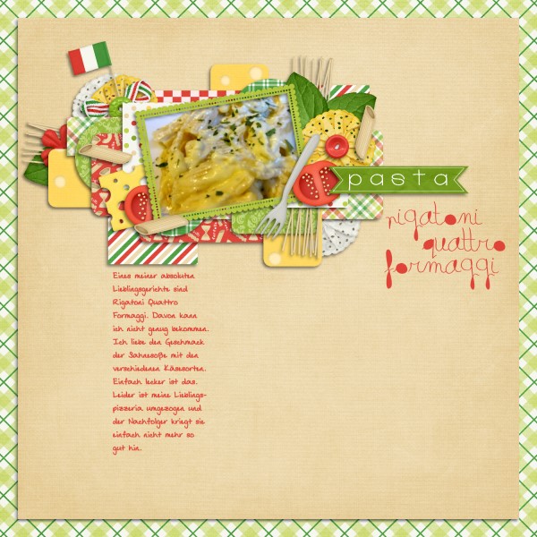 Rigatoni Quattro Formaggi