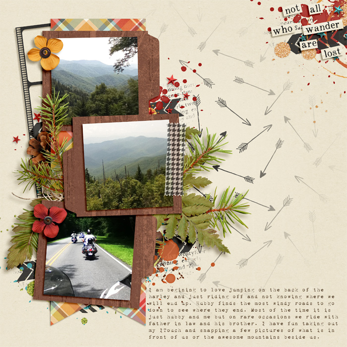 right side of double page