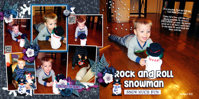 Rock and Roll Snowman