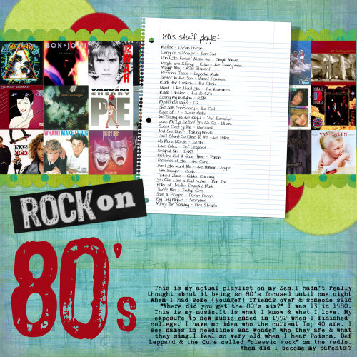 Rock on 80's