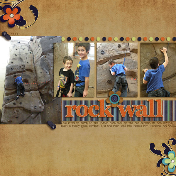 rock wall