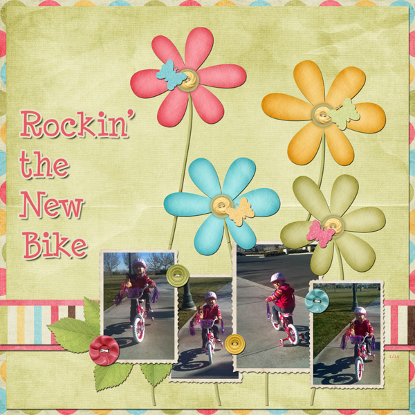 Rockin' the New Bike