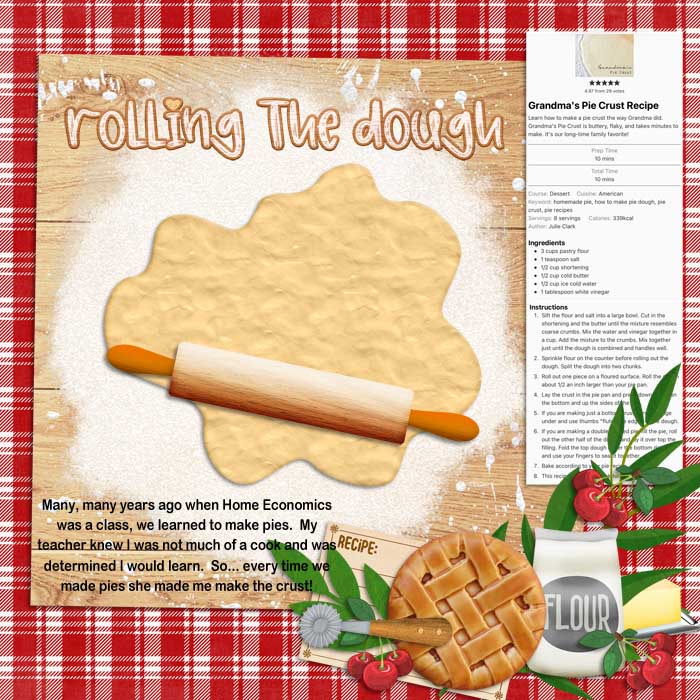Rolling the Dough