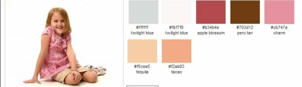 Rose's Color Palette