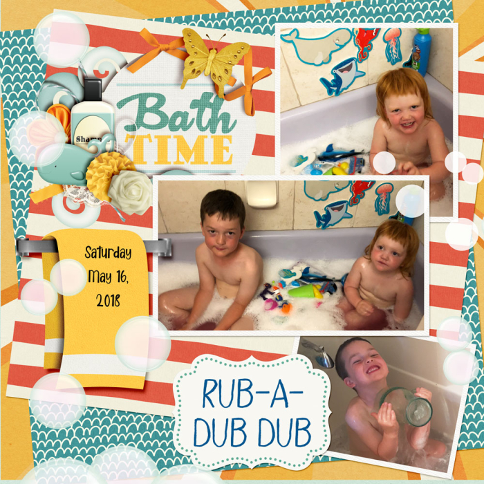 Rub A Dub Bubbles