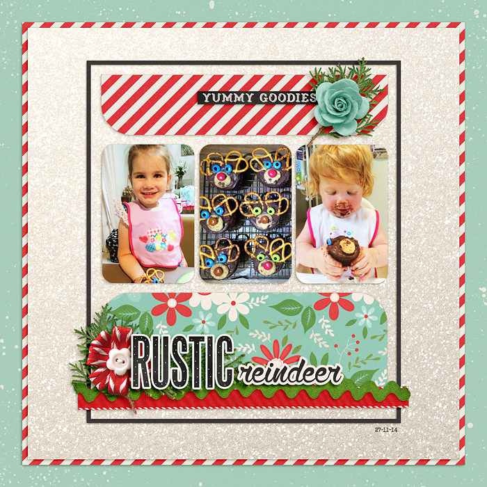 Rustic reindeer