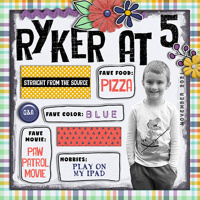 Ryker at 5