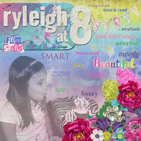 Ryleigh at 8