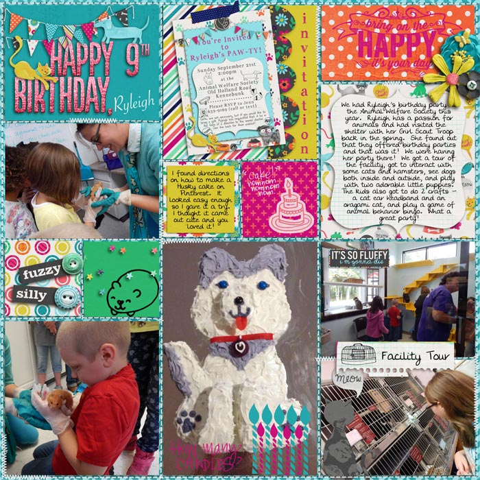 Ryleigh's Birthday Page 1