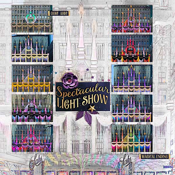 SAKS Light Show
