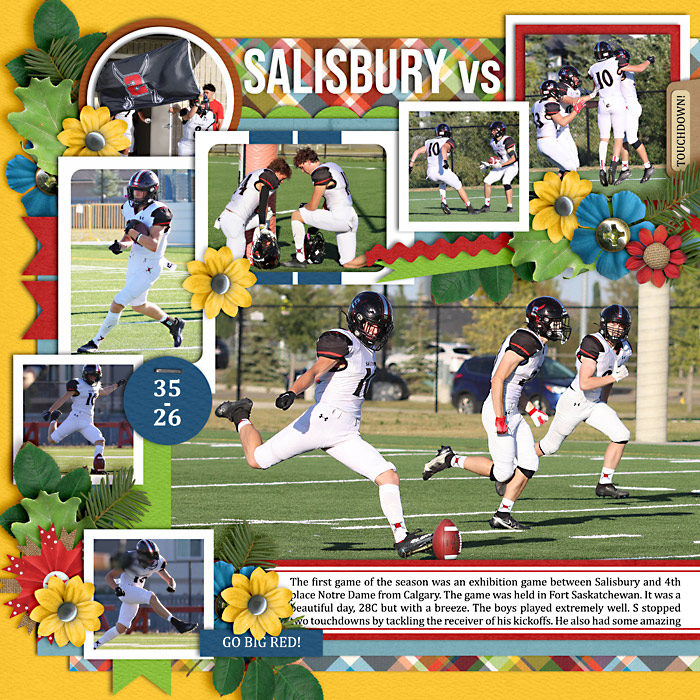 Sal vs Notre Dame (Left Side)