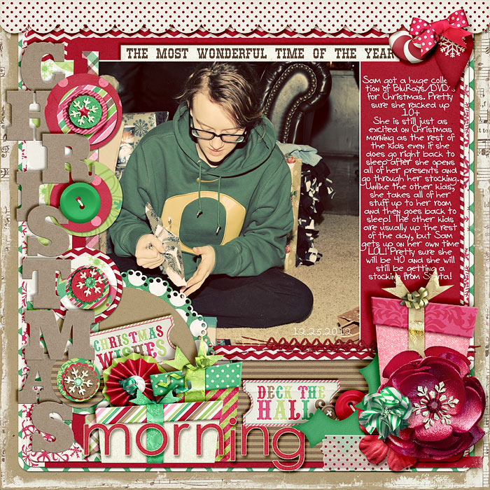 Sam Christmas Morning