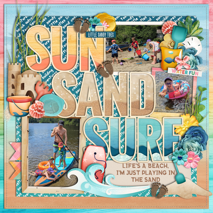 Sand and beach fun