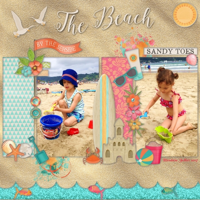 Sandy toes