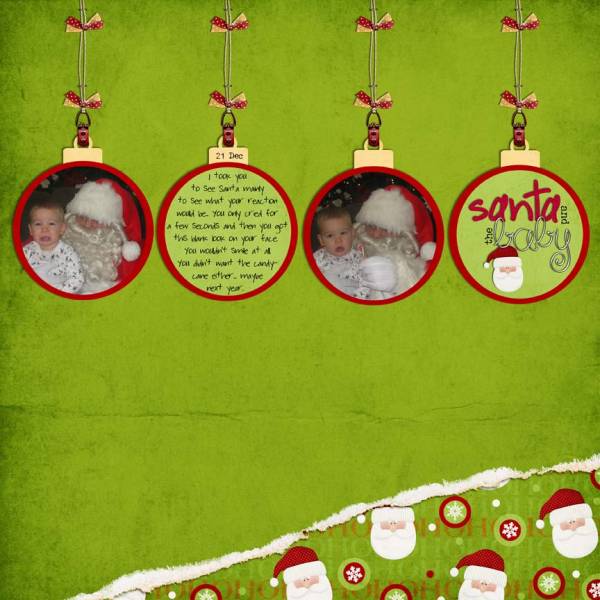 Santa and the Baby