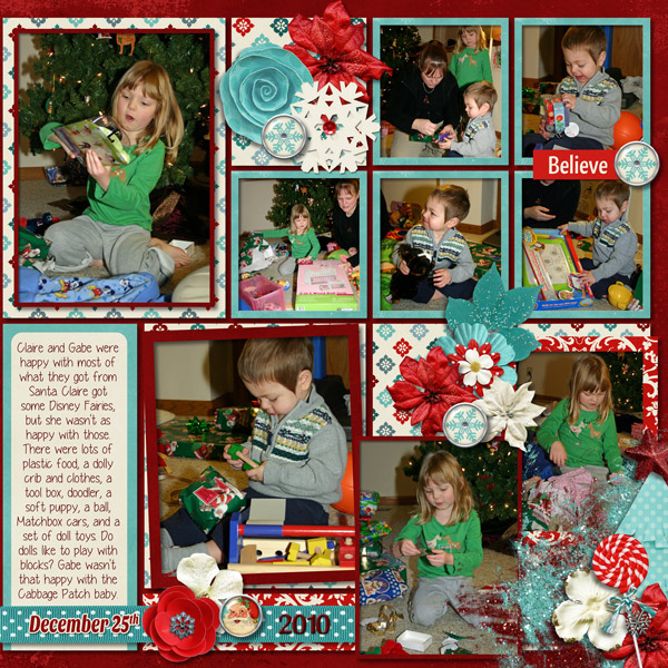 Santa has been good to us