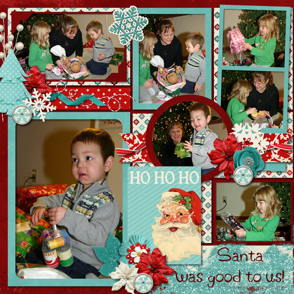 Santa has been good to us