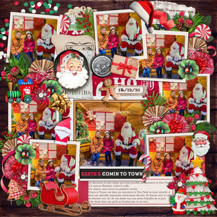 Santa is coming to town