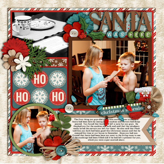 Santa Was Here (Left))