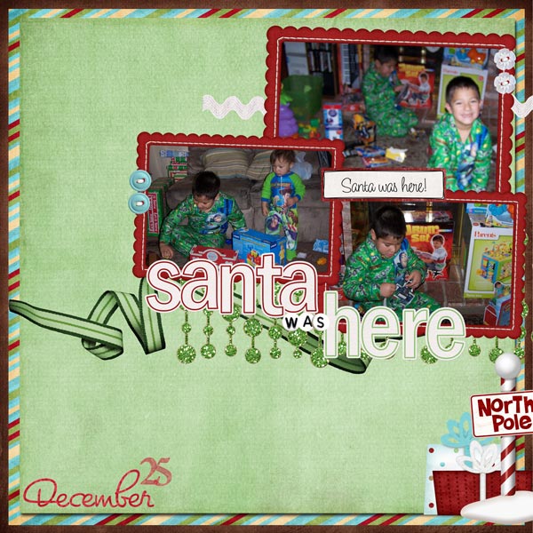 Santa was here