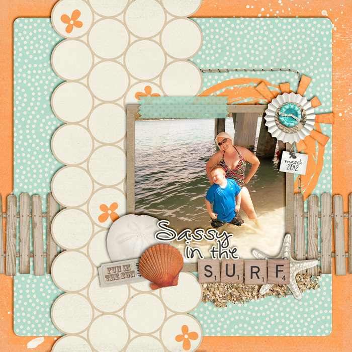 Sassy in the Surf