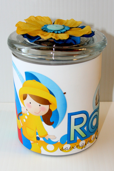 Saving For a Rainy Day- Money Jar