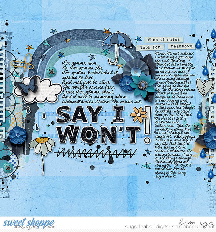 Say I Won't